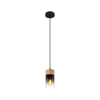 Suspensie SERENE SP1, KL111150, 1xE27, natur, negru