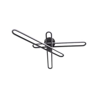 LUSTRĂ LED SHIFT PL3 B, KL140046, 32W, 3000K, NEGRU