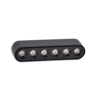 Spot LED SLIM TRACK LIGHT 6W, KL181016, 6W, 3000K, negru
