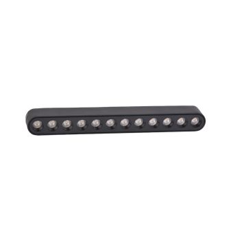 SPOT MAGNETIC LED SLIM TRACK LIGHT CCT B 12W, KL181176, 12W, 2700/4000/6500K, NEGRU