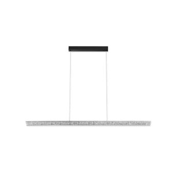 Lustră LED LEDSPARKLE SP1, KL142108, 12W, 3000/4000/6500K, transparent, negru