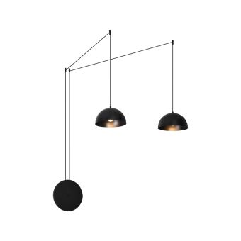 Suspensie SPREAD 2B, KL101066, 2xE27, negru