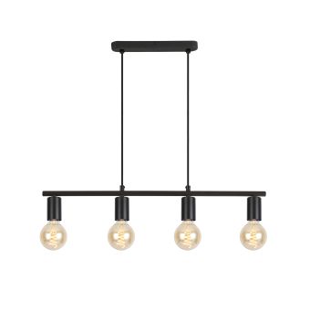 Suspensie STRICT SP4, KL114003, 4xE27, negru