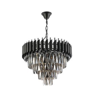 Candelabru SUBLIME SP6, KL116007, 6xE14, negru, crom