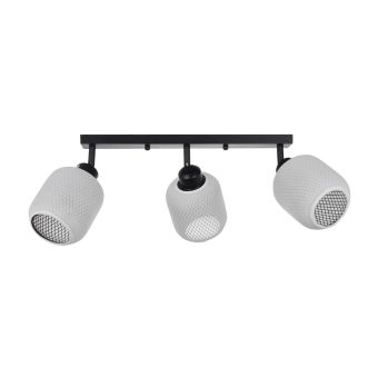 Plafonieră SUNDRE PL3, KL100091, 3xE27, alb, negru