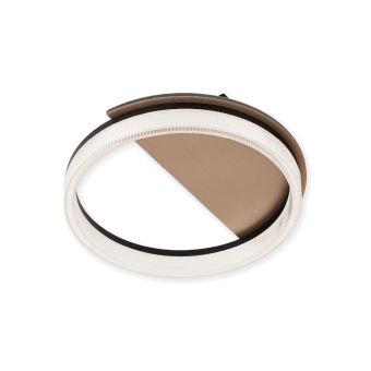 LUSTRĂ LED SUNSET PL1, KL140052, 18W, 3000/4000/6500K, TRANSPARENT, AURIU
