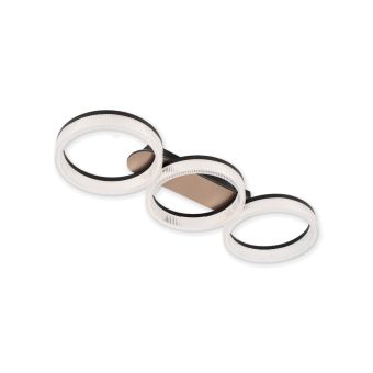 LUSTRĂ LED SUNSET PL3, KL140054, 30W, 3000/4000/6500K, TRANSPARENT, AURIU