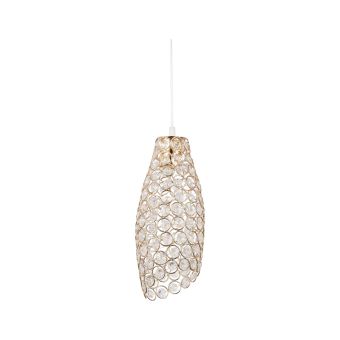 Suspensie TEORY SP1, LY-3404, 1xE27, auriu, transparent