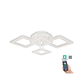 Plafonieră LED TRIGOS PL4, KL151046, 132W, 3000-6500K, alb