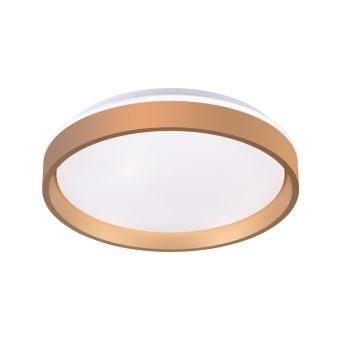 Plafonieră LED VALENTIS 24W, KL151121, 24W-48W-24W , 1800K-2700K- 4000K-6500K, alb, auriu