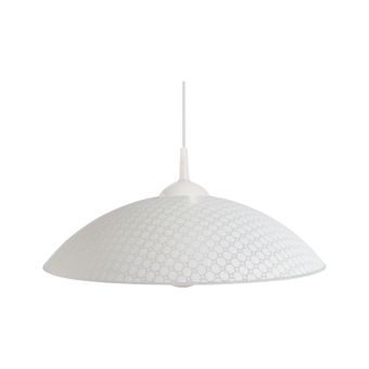 Suspensie VAMO D400-S, KL4458, 1xE27, alb