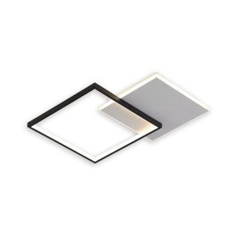 Plafonieră LED VERTIS PL2, KL151088, 27W, 4000K, negru, alb