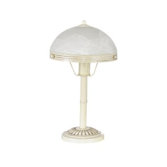 Veioză VICENZA TL1, KL6189, 1xE27, alb antic