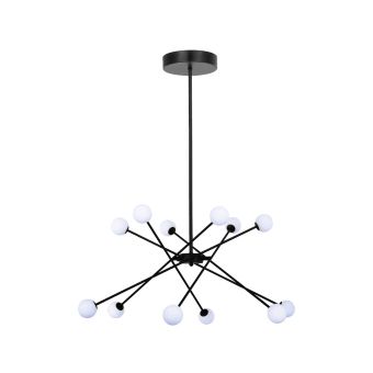 Suspensie LED WHISTLE 12, 149003, 38W, 3000K, negru