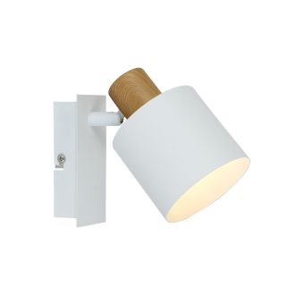 Aplică WHITISH AP1, KL161026, 1xE14, alb