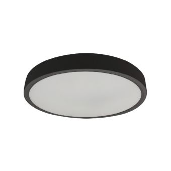 PLAFONIERĂ LED ZENO 3B, KL151155, 18W, 3000K, ALB, NEGRU